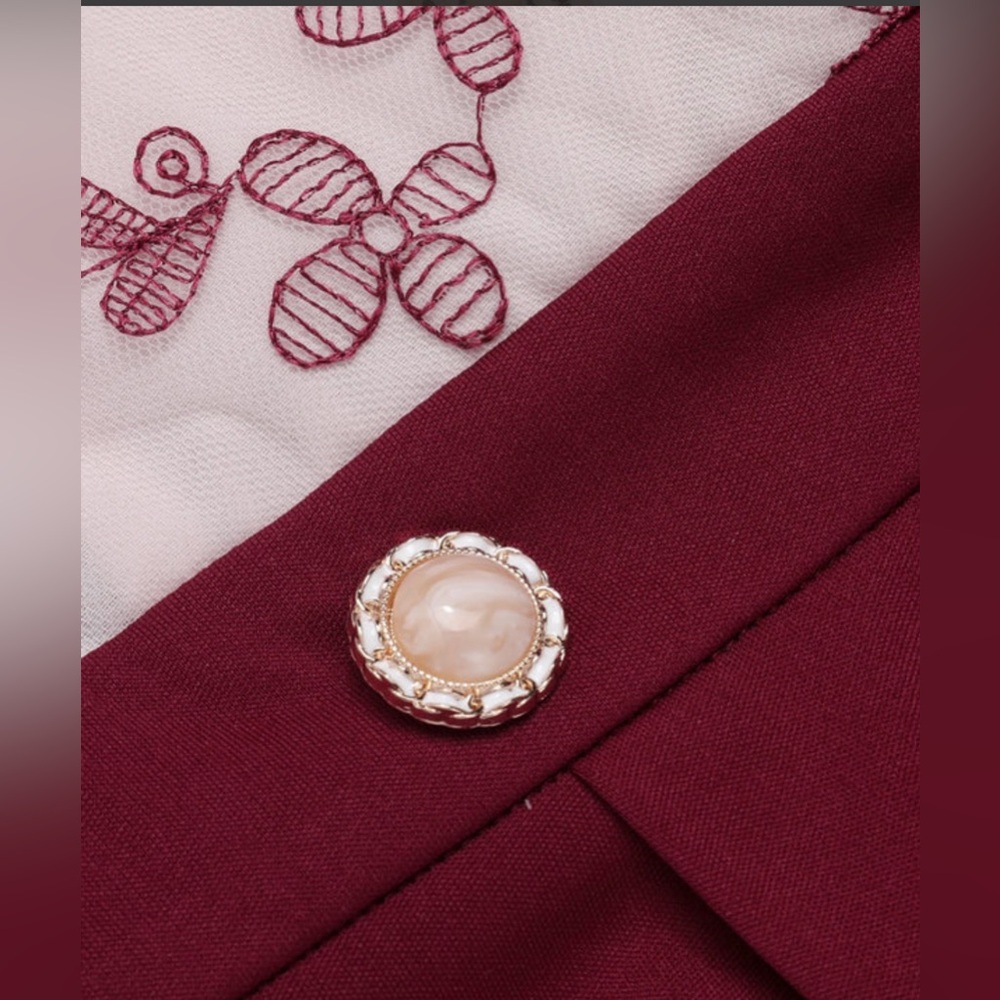 1930s Butterfly Button Patchwork Jumpsuit - image 3